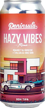 Peninsula Hazy Vibes Remix Idaho 7 Simcoe y Talus HBC 586 - Lúpulo y Amén